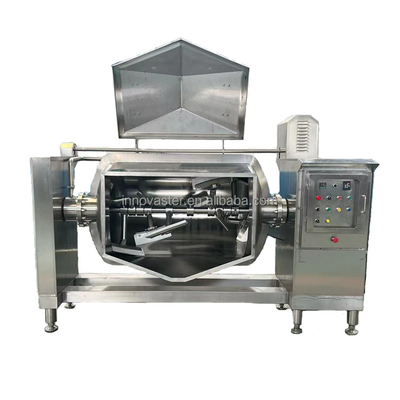 220V/230V/380V/415V/440V 맞춤형 코코 시럽/당초 시럽 증기 난방 진공 수평 기울기 요리 믹서 기계