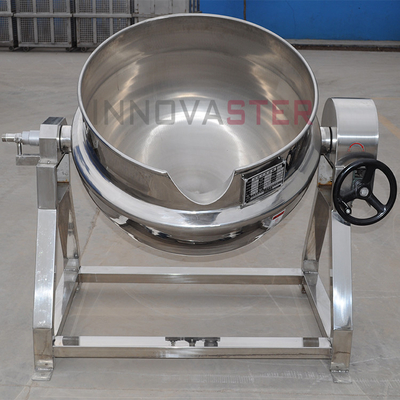 전기 / 증기 / 오일 난방 자동 요리 냄비 믹서 끓는 냄비  Jacketed kettle with scraper