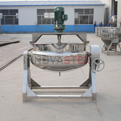 자동 증기 난방 월 케이크 채우기 요리 믹서 설탕 시럽 보일러 재킷 켈