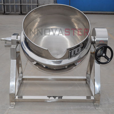 채소 가공 공장에서 커리 페이스트를 만드는 산업용 전기 보일러