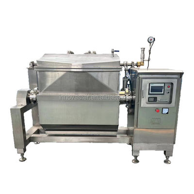 호텔 진공 조동 수평 재킷 뚱뚱한 액체 농도를 위한 요리 보일러