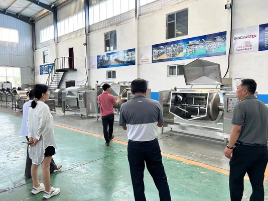 220V/230V/380V/415V/440V 맞춤형 코코 시럽/당초 시럽 증기 난방 진공 수평 기울기 요리 믹서 기계