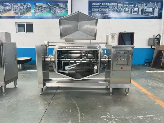 220V/230V/380V/415V/440V 맞춤형 코코 시럽/당초 시럽 증기 난방 진공 수평 기울기 요리 믹서 기계