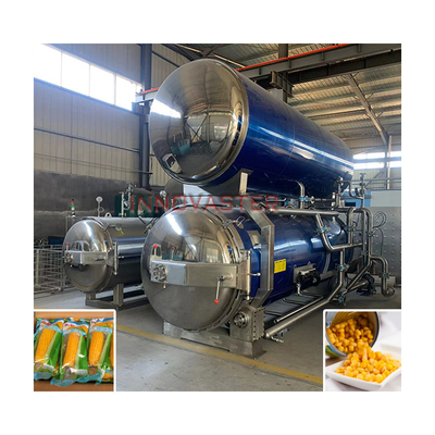 1100*1200*1500MM 식품 가공 공장용 고온 살균 쌀 리토르트