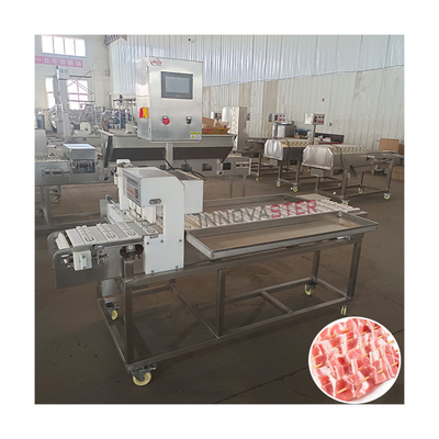 400KG 용량 SUS304 자동 스테인리스 스틸 닭고기 고기 BBQ 소시지 스키버 머신