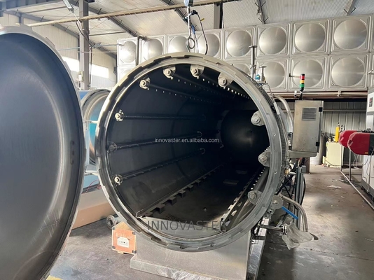 보일러 보조 증기 수평 물 스프레이 소시지 가방 액체 병 리토트 기계 1100 * 1200 * 1500MM