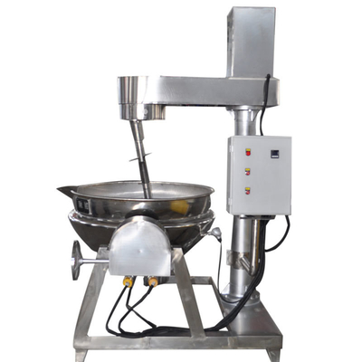220V/230V/380V/415V/440V 실버 산업 증기/가스/전기  Jacketed Kettle Jam Cooker Pot