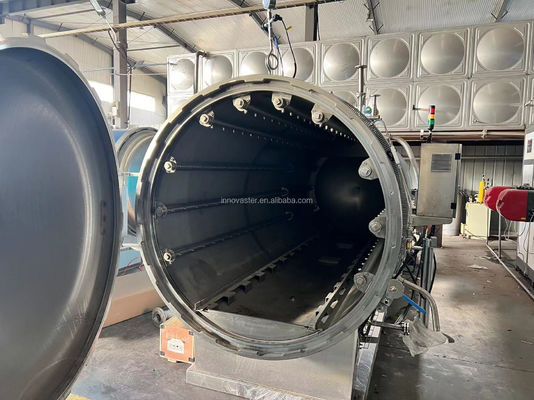 380V 전력 304 스테인리스 스틸을 위한 완전 자동 식사 식품 살균기 리토르트 기계