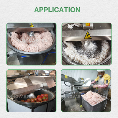 고기를 빠른 속도로 잘라내는 자동 포장 절단 기계 780*600*850mm 350 KG
