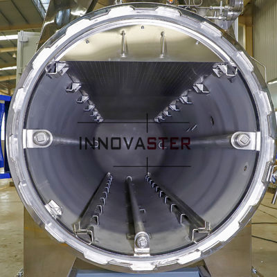 2100 KG 용량 식료품 가공용 살균 리토르트 오토클라브 380V 성능