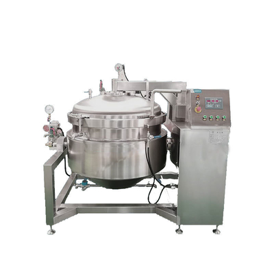 고압 기울기형 Jacketed Kettle 야채 가공 공장 최고의 선택