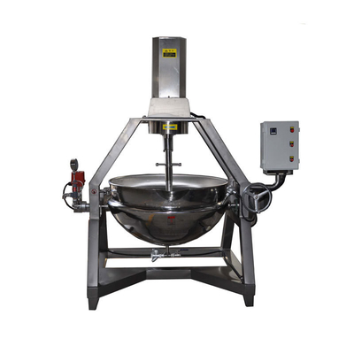 615KG 대형 생산용 믹서 애기레이터와 함께 반 자동 Jacketed Kettle