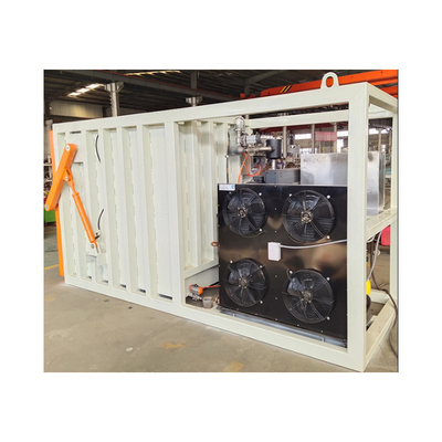 350 KG 현장 열 제거 신선한 채소 진공 사전 냉각기 1100W 냉각 시스템