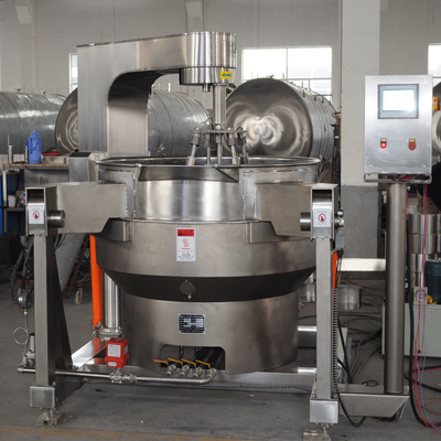 무게 615kg 산업 자동 기울기 행성 다중 조화장 Jacketed Kettle