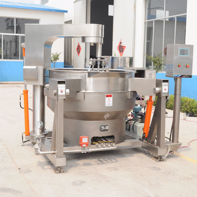 무게 615kg 산업 자동 기울기 행성 다중 조화장 Jacketed Kettle