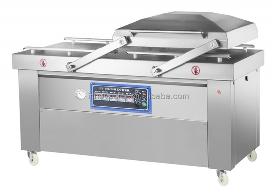APPAREL를 위한 듀플 챔버 진공식품 컨테이너 기계 밀폐 막대 거리 mm 400-700