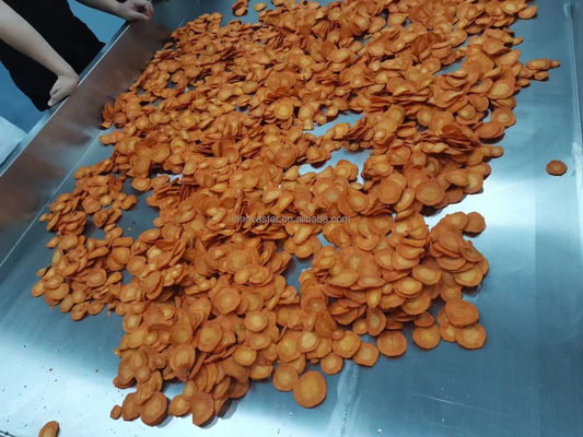 215 KG 진공 과일 크립 칩 프라이어 기계 제조 공장을 위해 제조