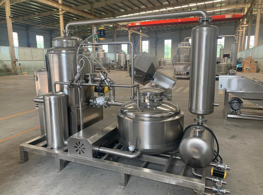 36kW 진공 프로 프로 과일 크립칩 프라이어 머신
