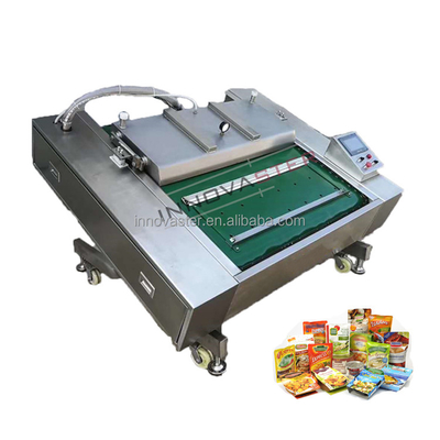 220V / 380V 전압 서있는 봉지 달콤한 옥수수 진공 포장 기계