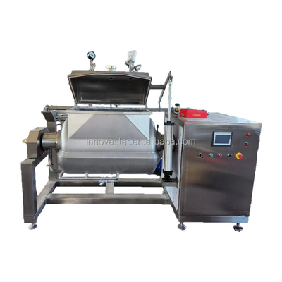 615KG 식품 가공 장비 SUS 316L 진공 없는 수평  Jacketed Kettle