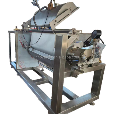 615KG 식품 가공 장비 SUS 316L 진공 없는 수평  Jacketed Kettle