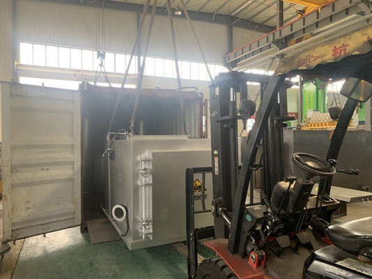 13000 kg 공무원 소폐의 안전하고 무해한 처리를 위한 소각장