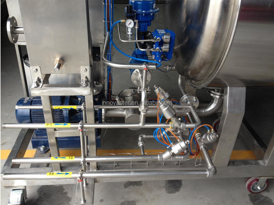 모든 종류의 포장 식품 상점 자동 다기능 파일럿 리토트 30KW 전력