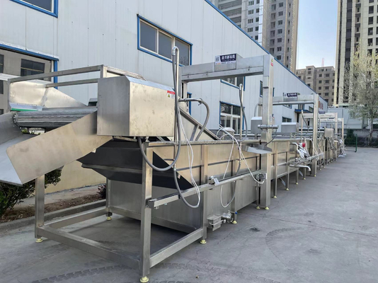 큰 출력 및 신뢰할 수있는 특징을 가진 산업용 gantry 육류 해빙 기계