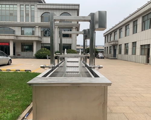 저온 살균 과정용 15kW 우유 물 침수 터널 살균기